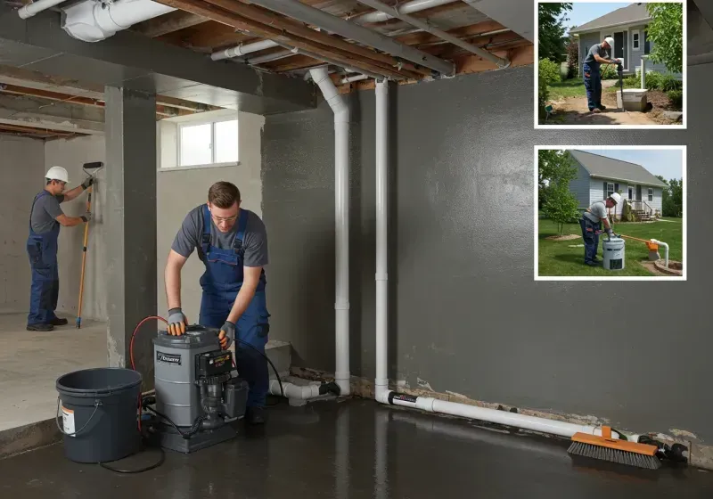 Basement Waterproofing and Flood Prevention process in Pennsville, NJ